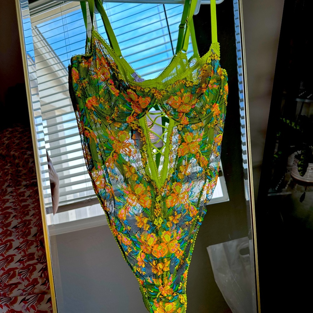 Savage X Fenty Neon Bodysuit